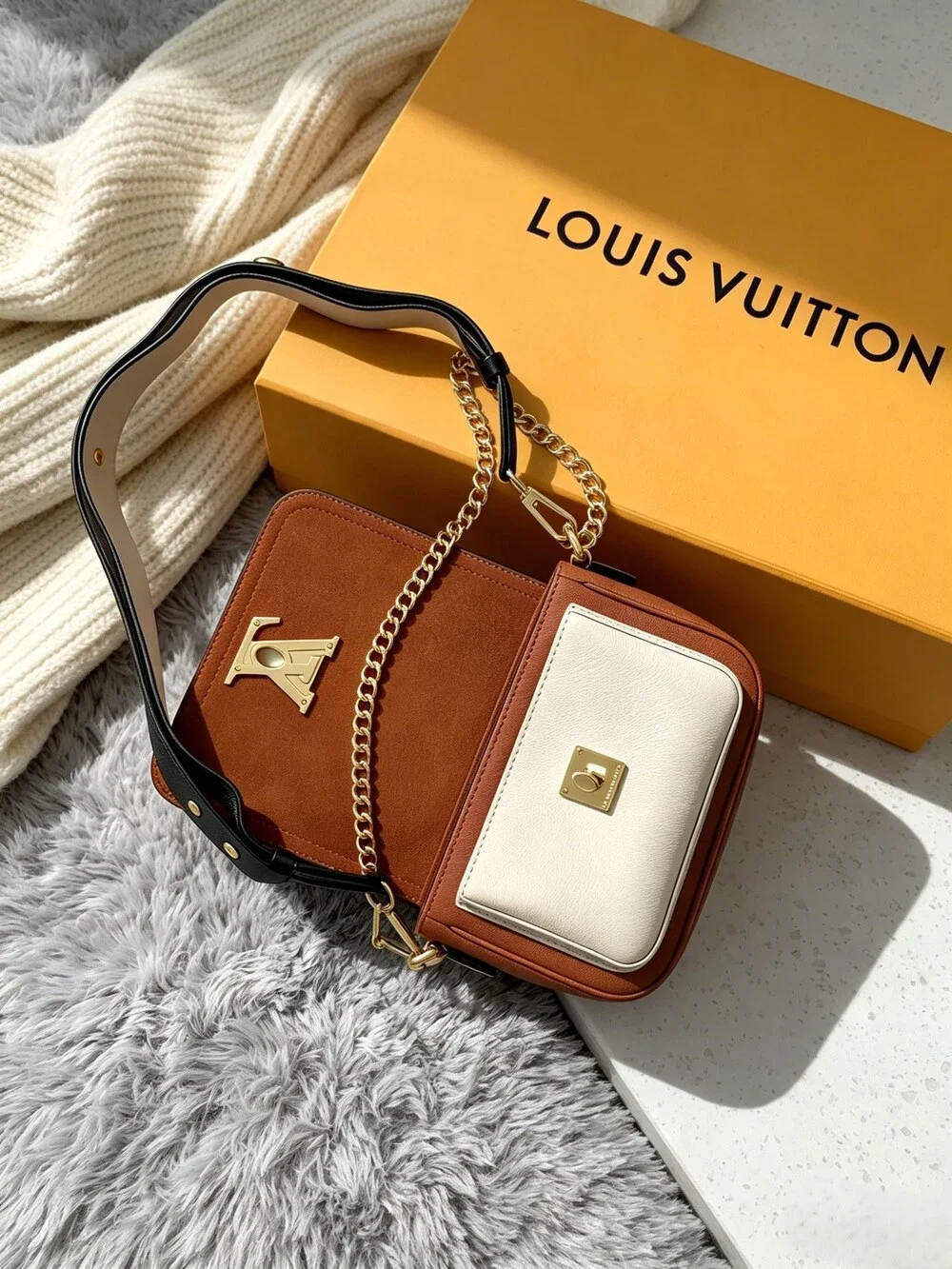 Louis Vuitton Lockme Tender Brown